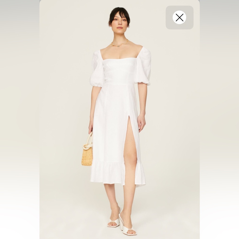 Reformation 100% linen dress